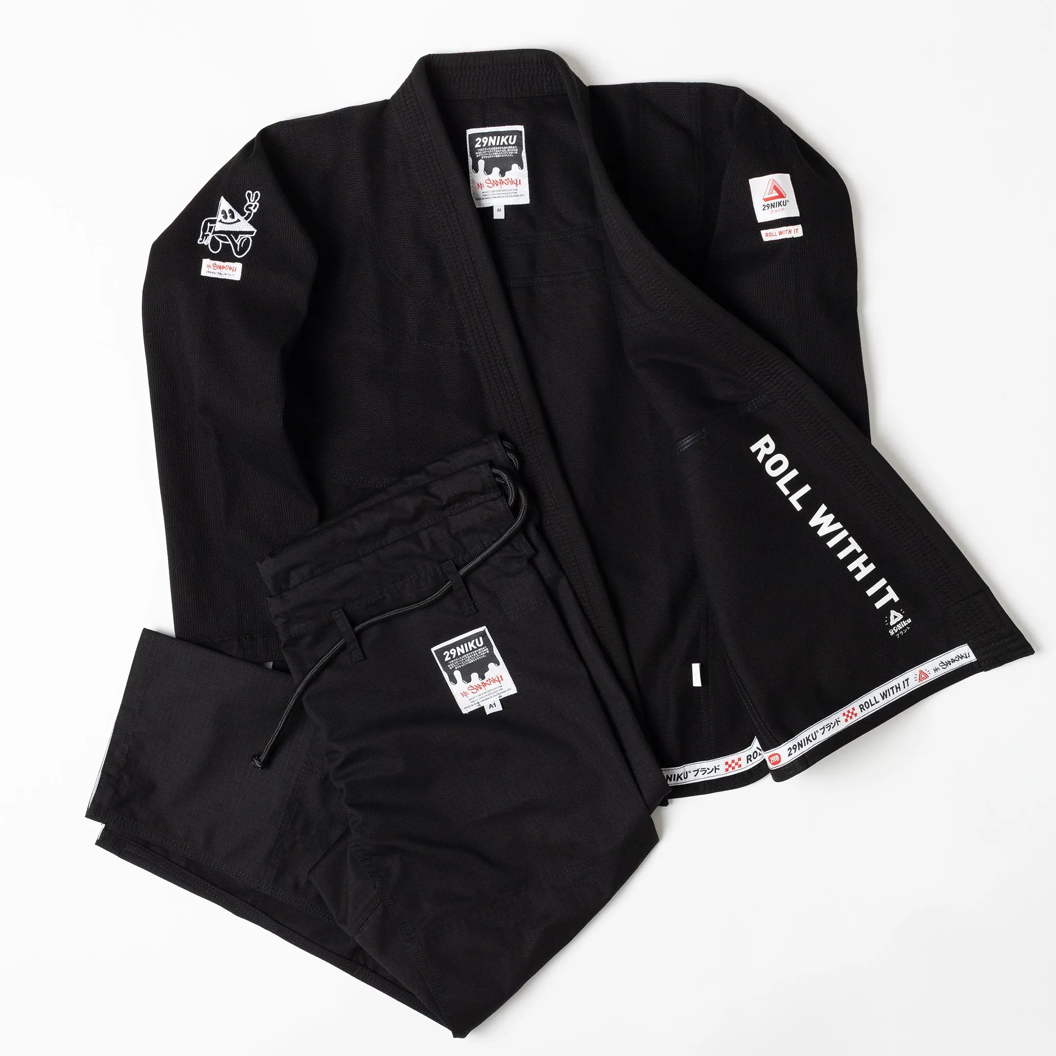 29Niku "Mr. Sankaku" BJJ Gi - Black