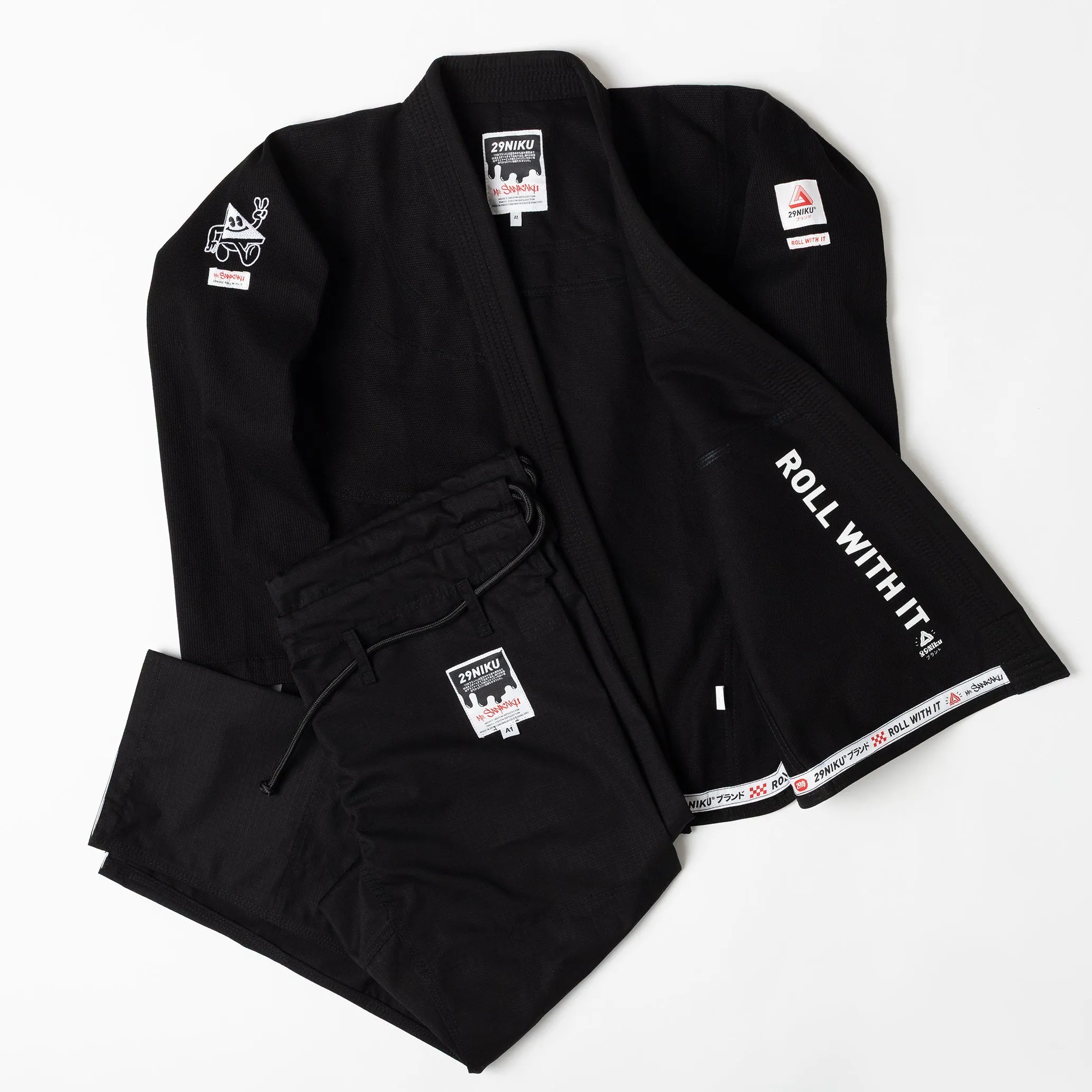 29Niku "Mr. Sankaku" Women's BJJ Gi - Black