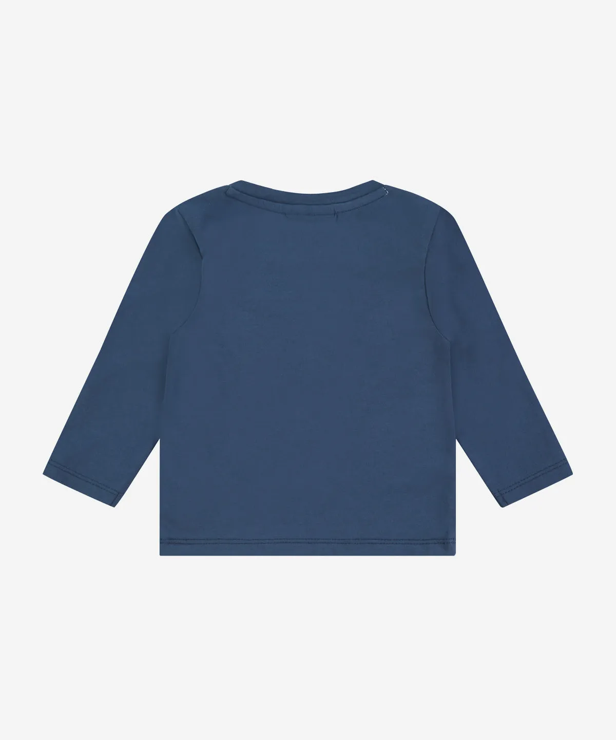 Baby Long Sleeve Tee - Blue Breakfast Dog by Babyface - FINAL SALE