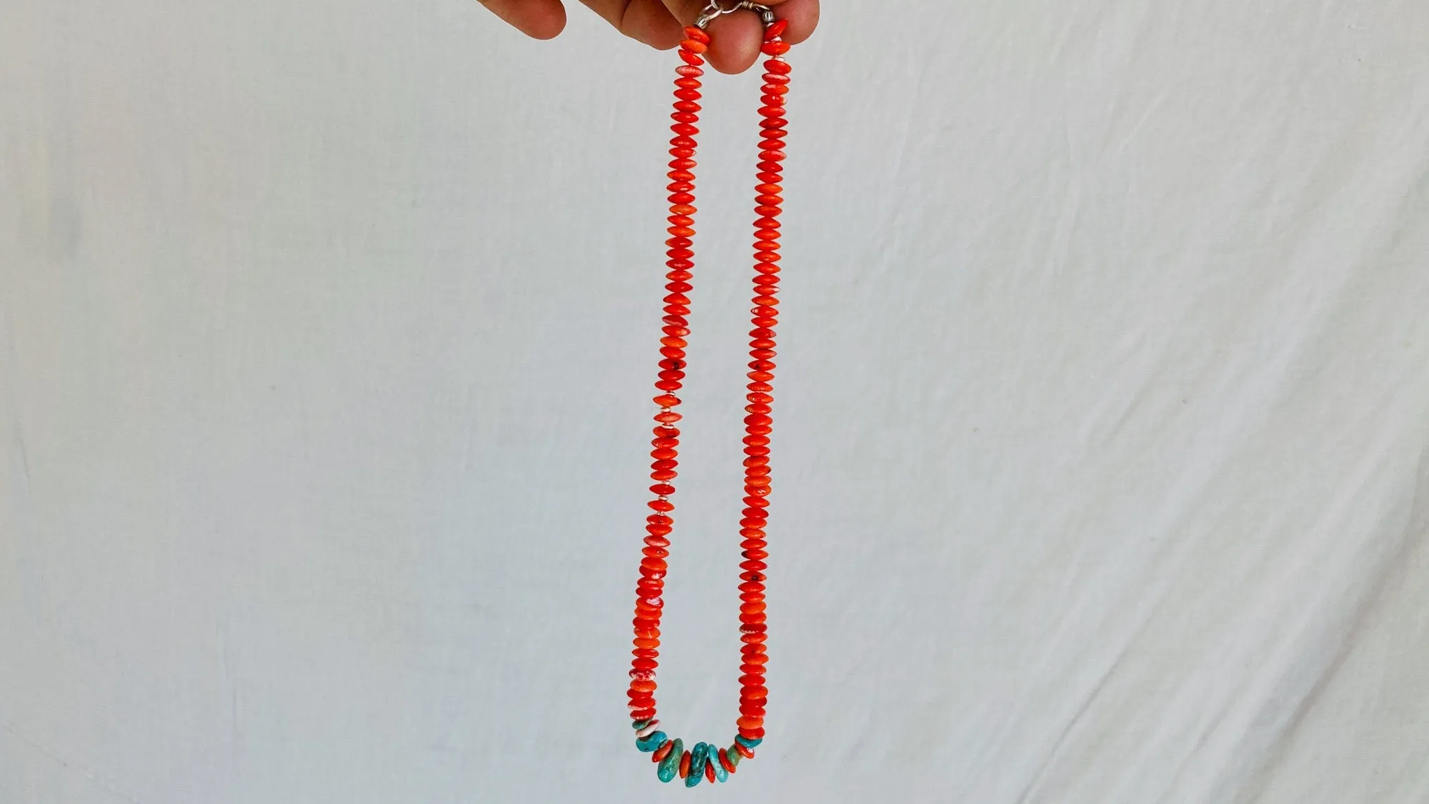 Coral and Turquoise Necklace