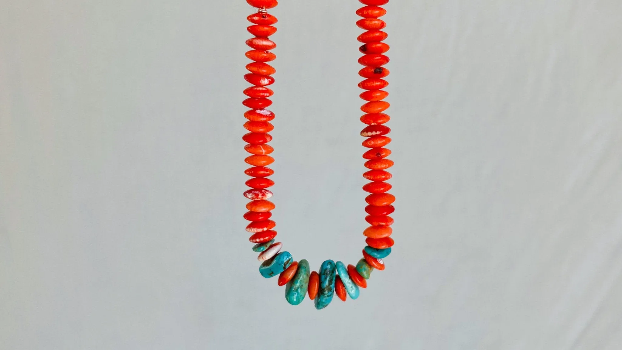 Coral and Turquoise Necklace