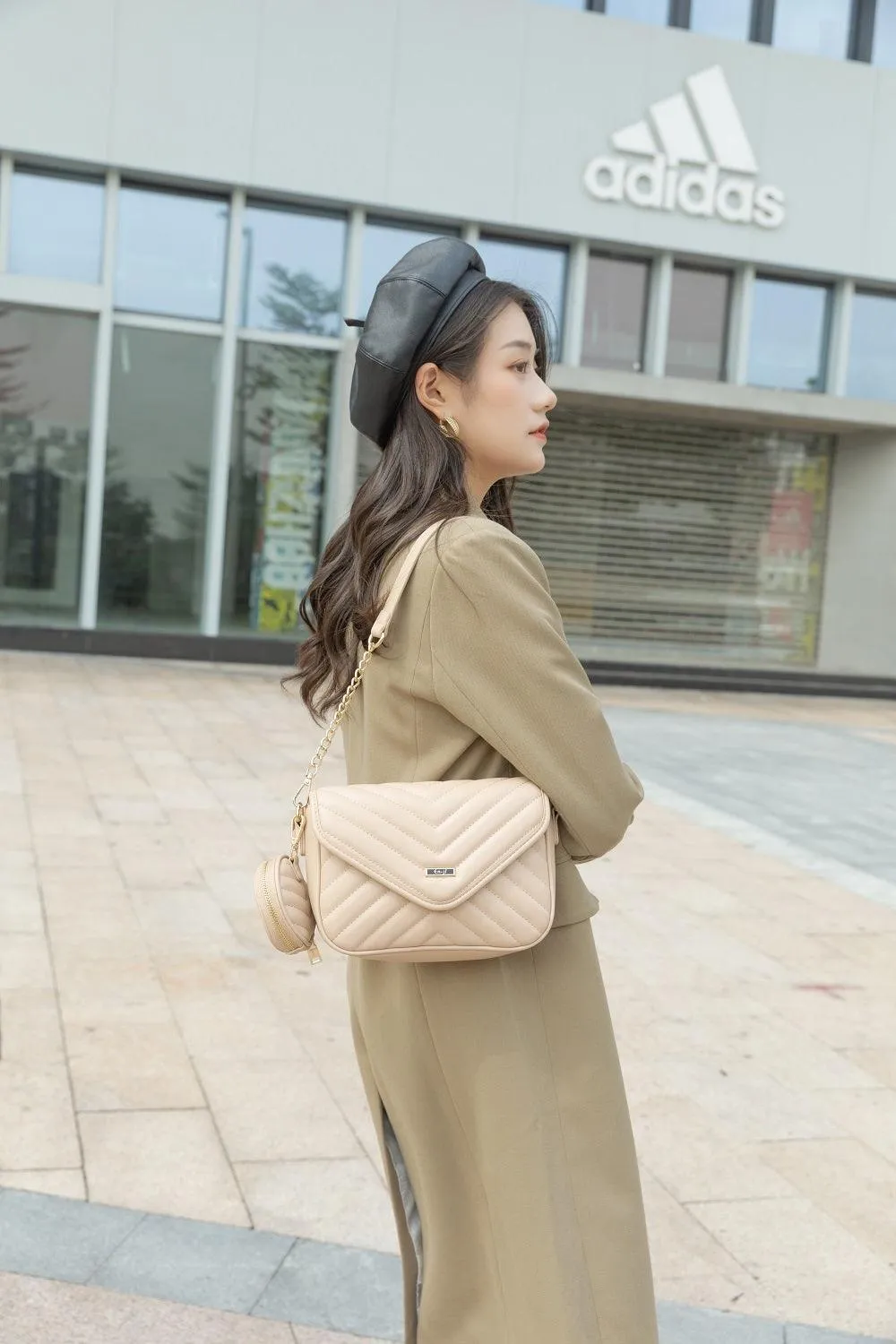 En-ji Anrim Shoulderbag - Khaki