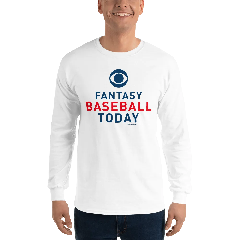 Fantasy Baseball Today Podcast Logo Adult Long Sleeve T-Shirt