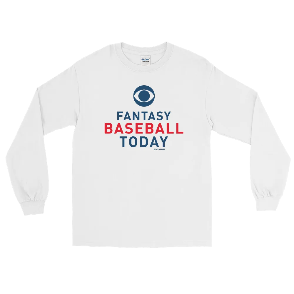 Fantasy Baseball Today Podcast Logo Adult Long Sleeve T-Shirt