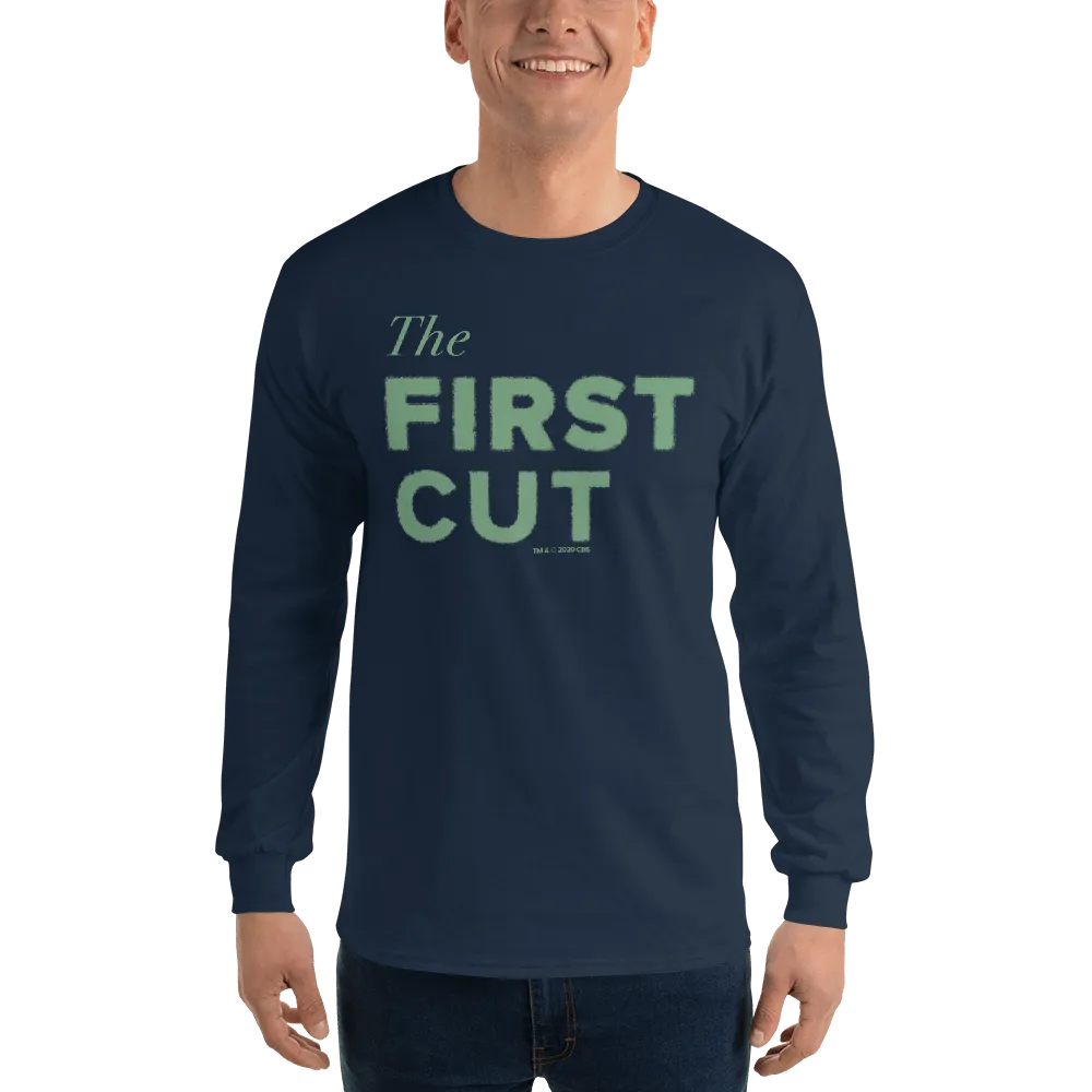 First Cut Golf Podcast Logo Adult Long Sleeve T-Shirt