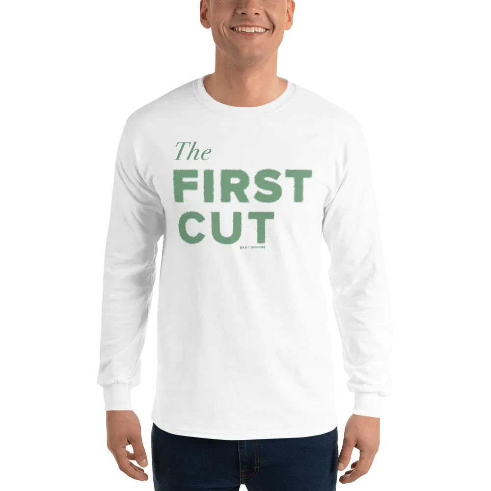 First Cut Golf Podcast Logo Adult Long Sleeve T-Shirt
