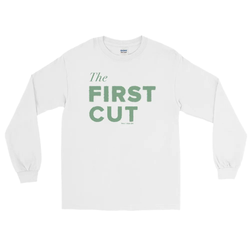 First Cut Golf Podcast Logo Adult Long Sleeve T-Shirt