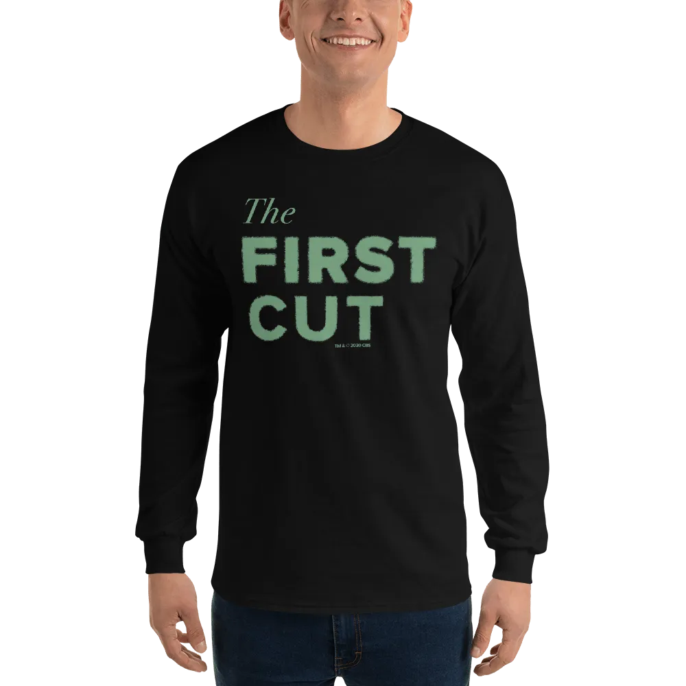 First Cut Golf Podcast Logo Adult Long Sleeve T-Shirt