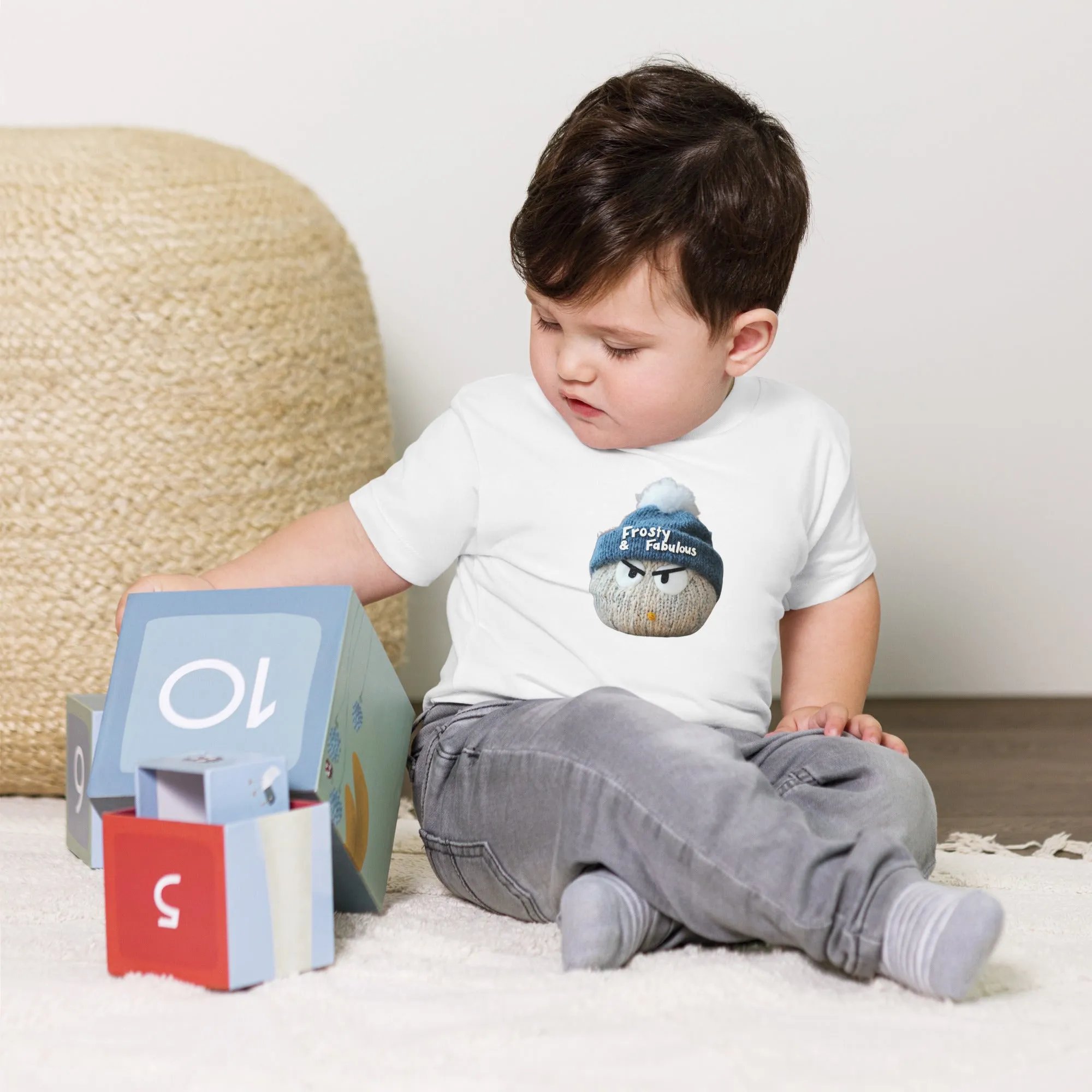 Frosty & Fabulous Baby Jersey Short Sleeve Tee