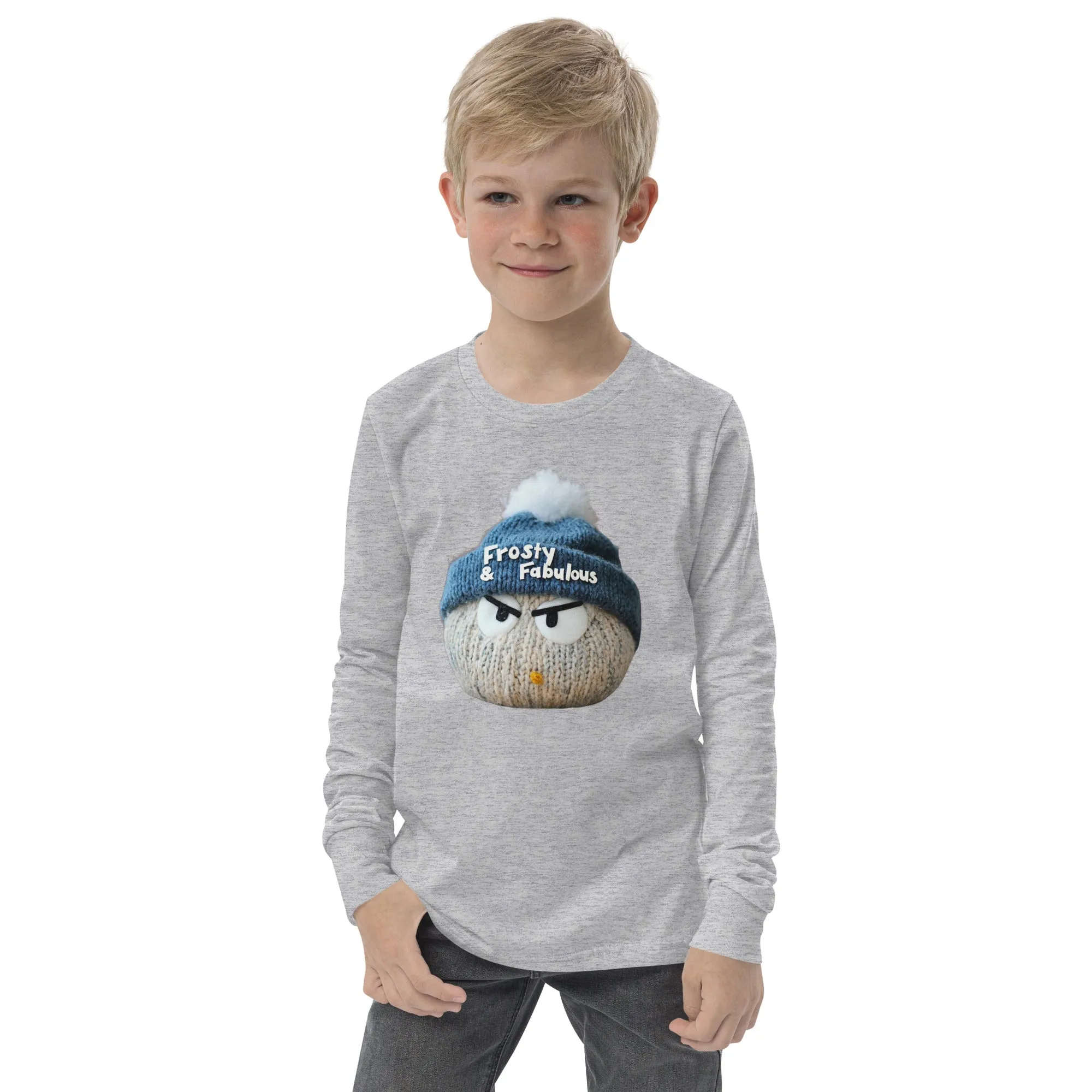 Frosty & Fabulous Youth long sleeve tee