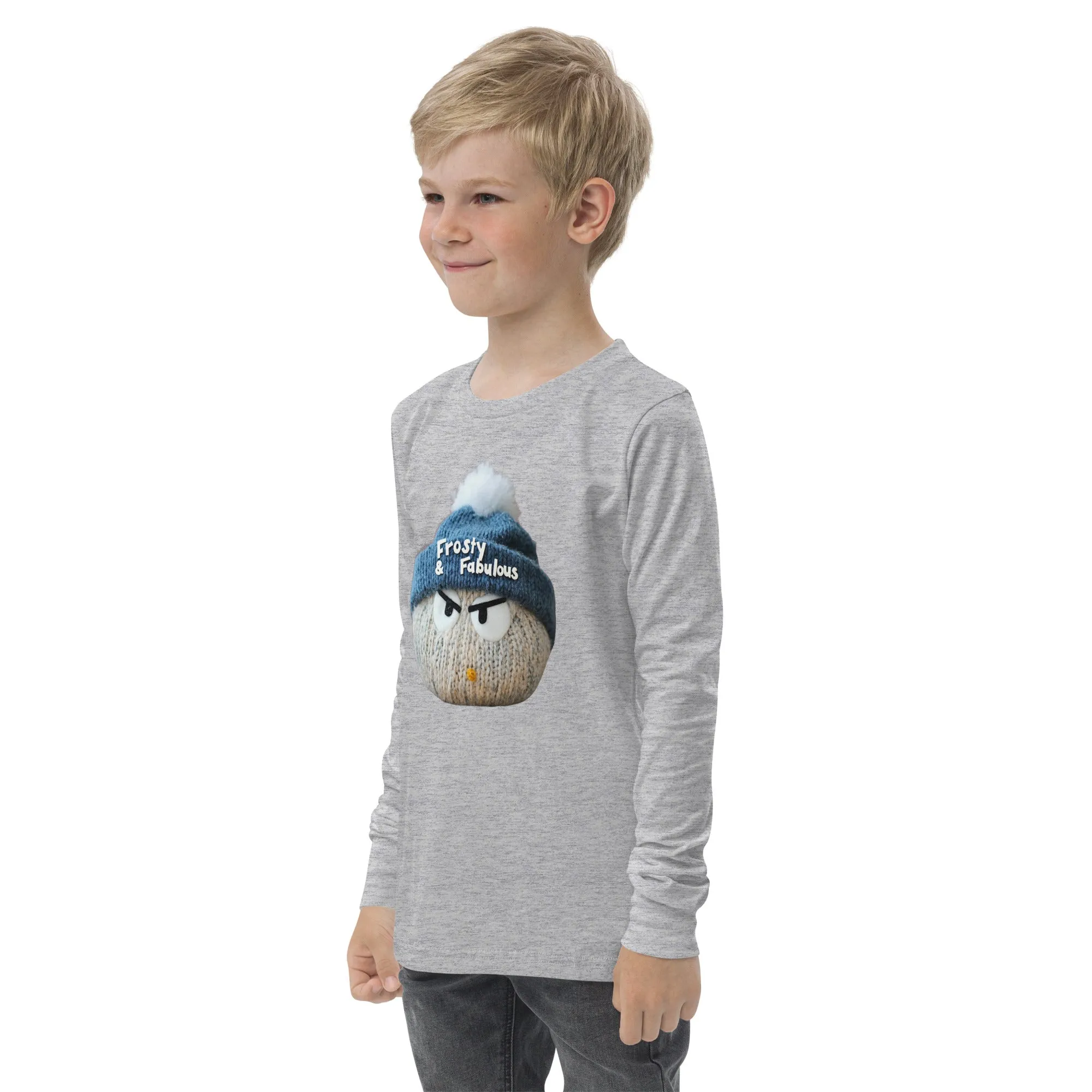 Frosty & Fabulous Youth long sleeve tee