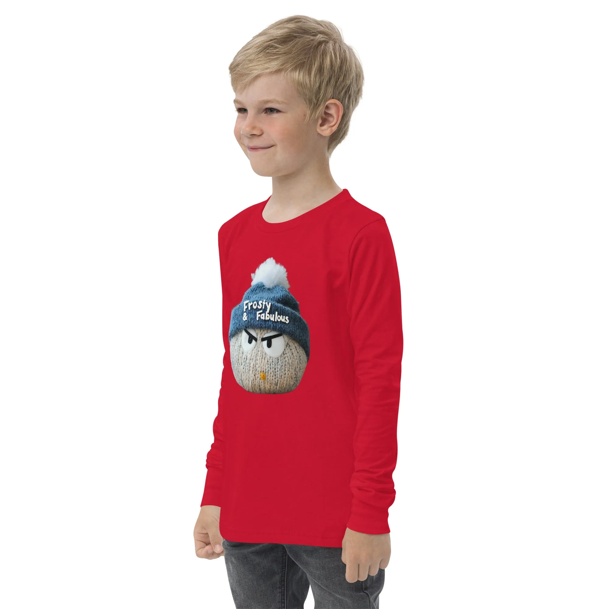 Frosty & Fabulous Youth long sleeve tee