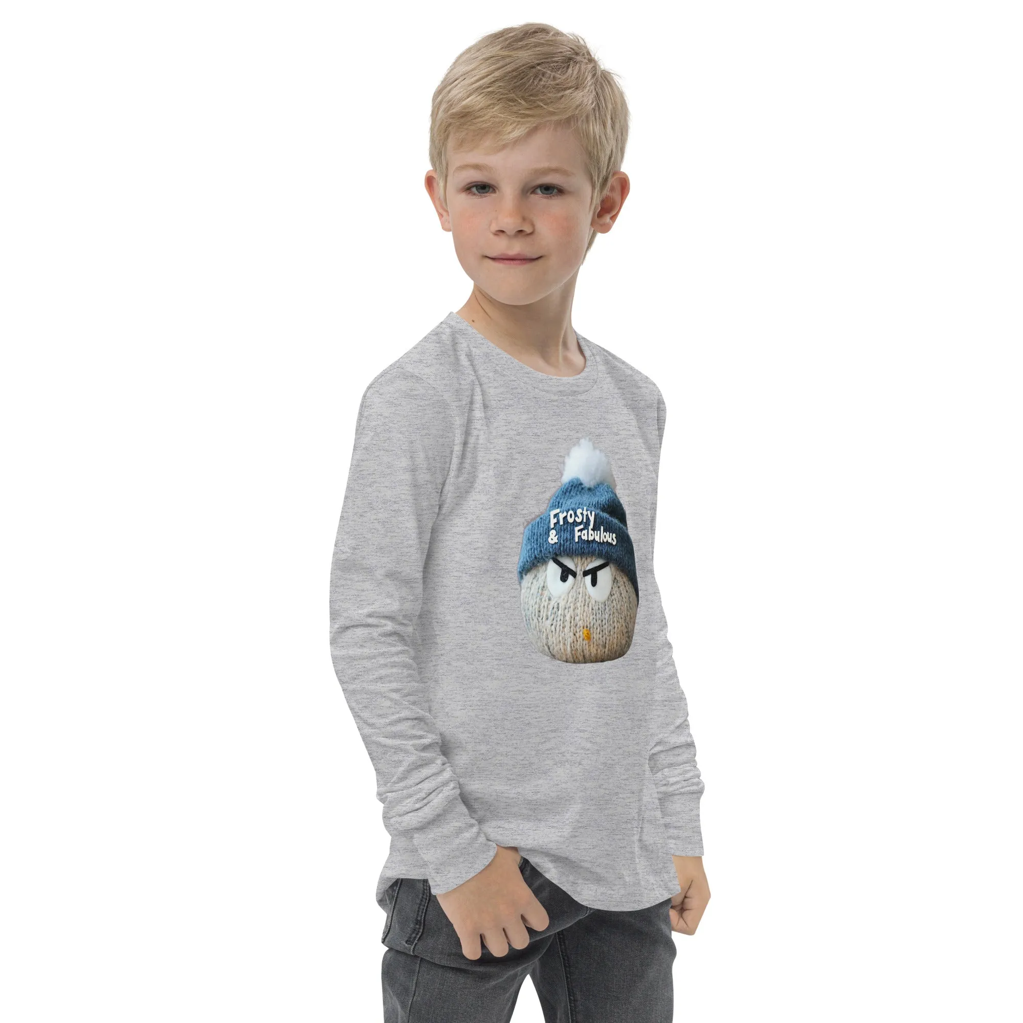 Frosty & Fabulous Youth long sleeve tee