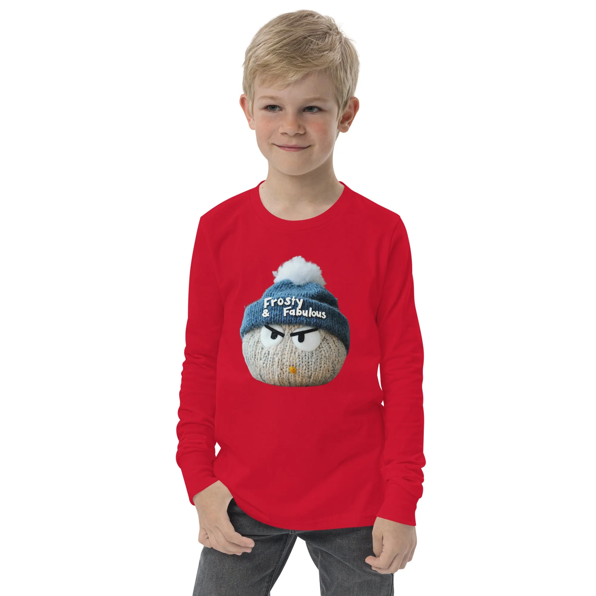 Frosty & Fabulous Youth long sleeve tee