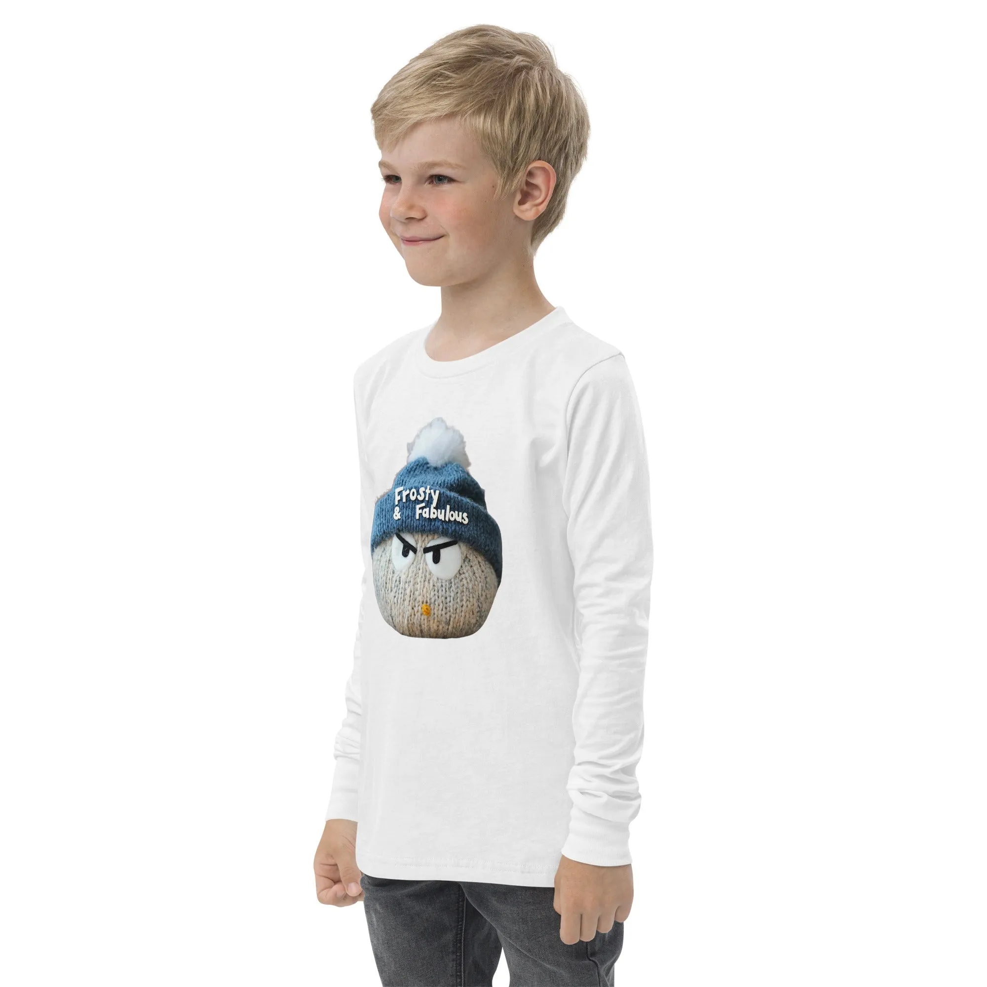 Frosty & Fabulous Youth long sleeve tee