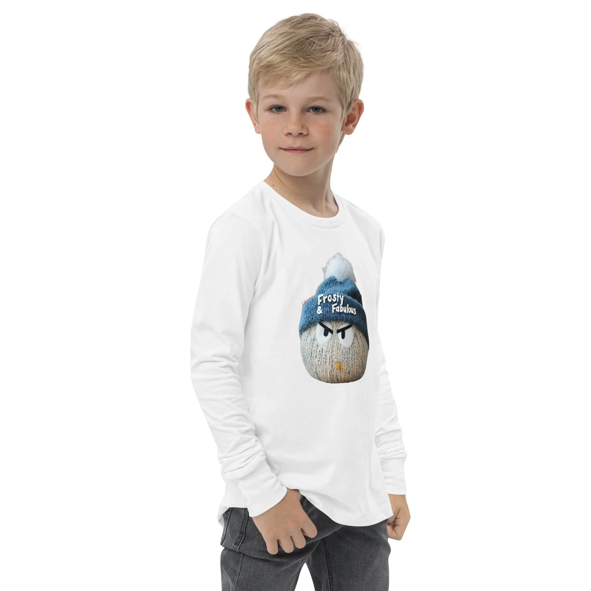Frosty & Fabulous Youth long sleeve tee