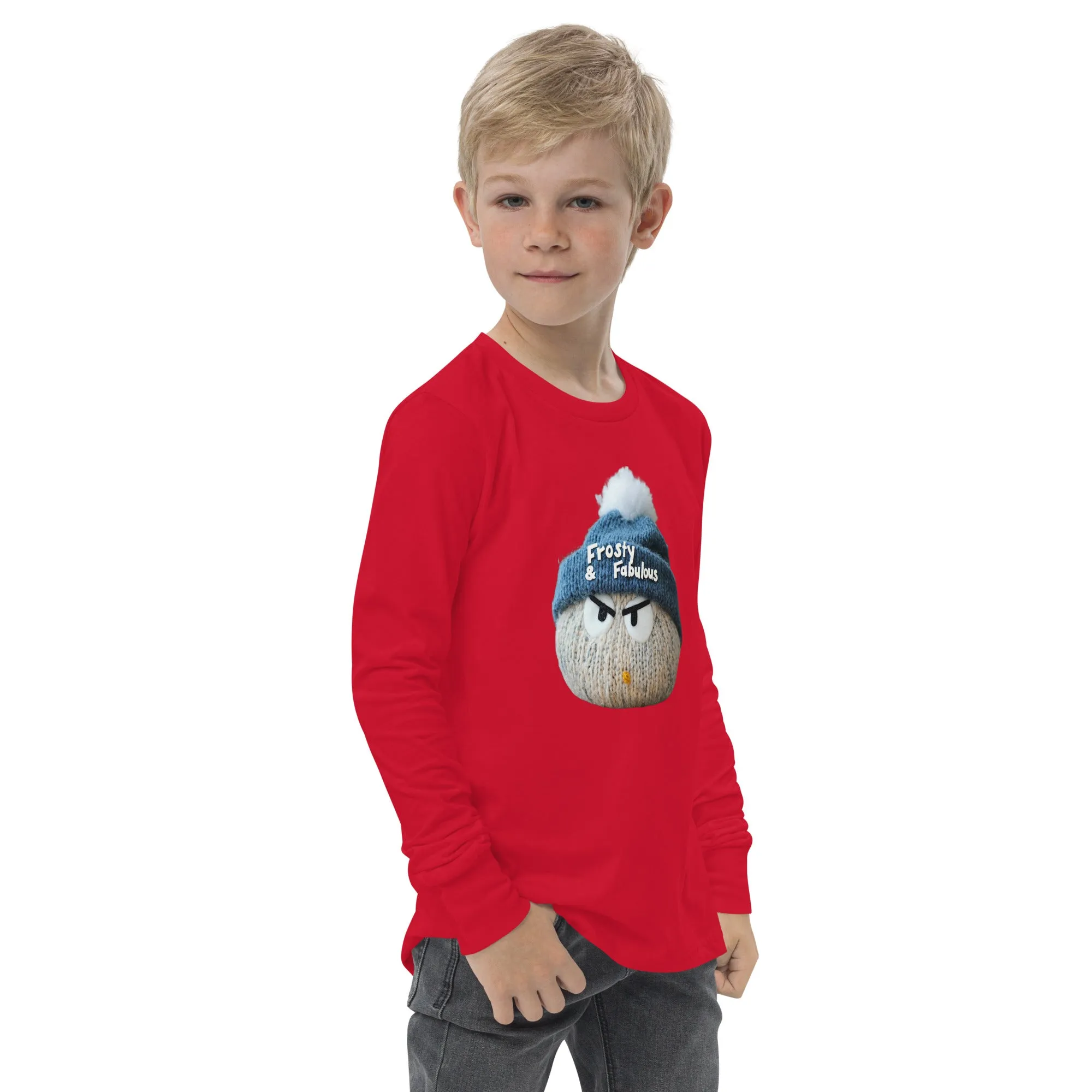 Frosty & Fabulous Youth long sleeve tee