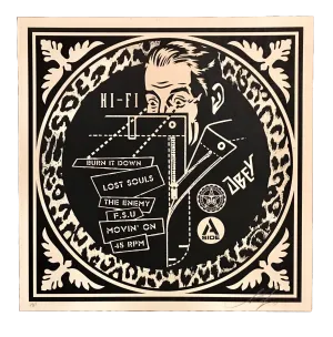 Hi-Fi AP Silkscreen Print by Shepard Fairey- OBEY
