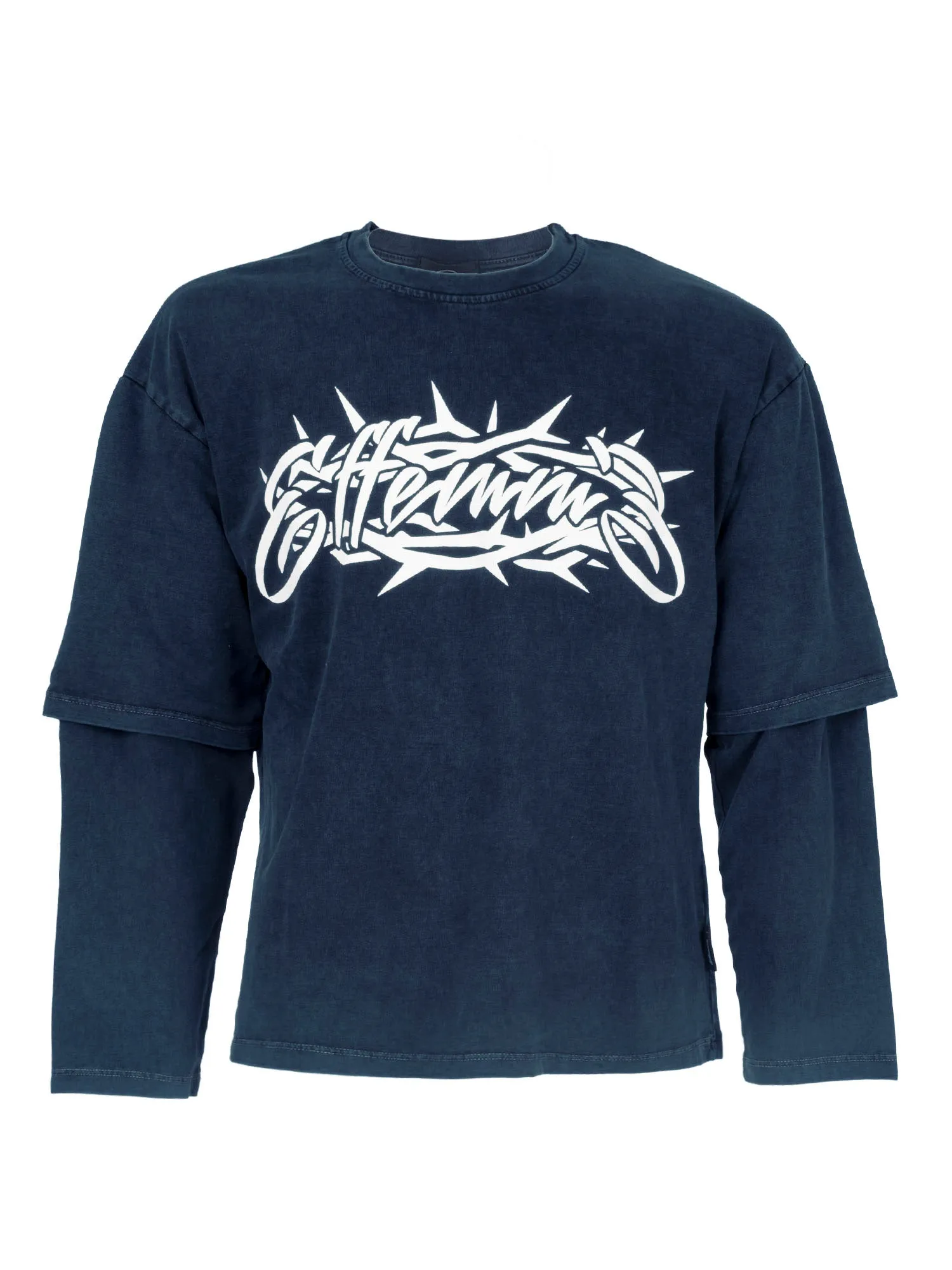 Long Sleeve Jesus Petrol