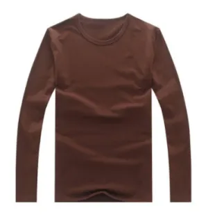 Long Sleeve T-Shirt • Brown