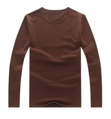 Long Sleeve T-Shirt • Brown