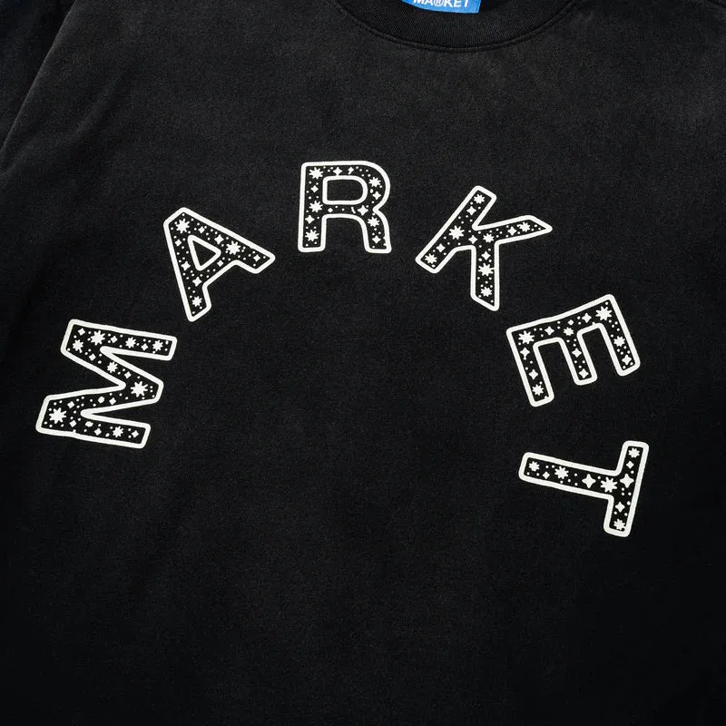 Market Starry Arc T-Shirt - Jet-Set Black
