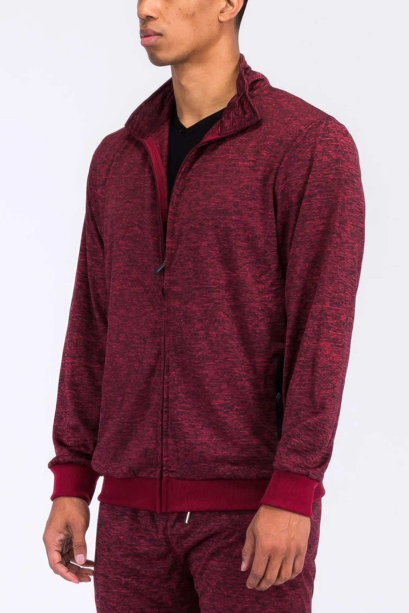 Men's Marbled Track Jacket