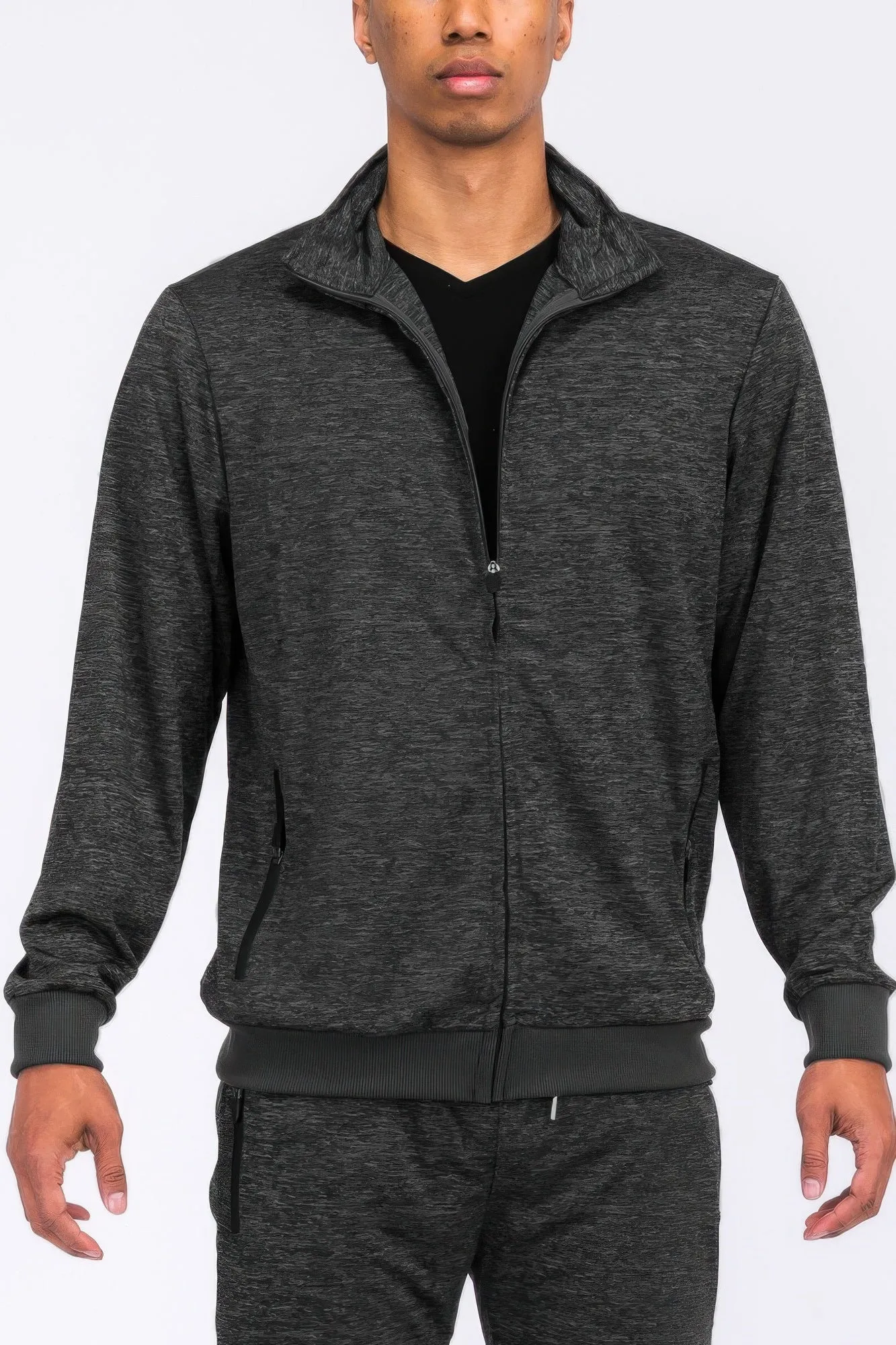 Men's Marbled Track Jacket