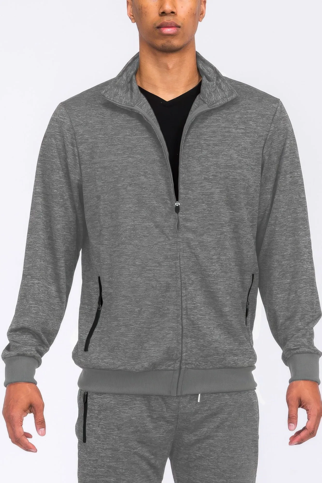 Men's Marbled Track Jacket