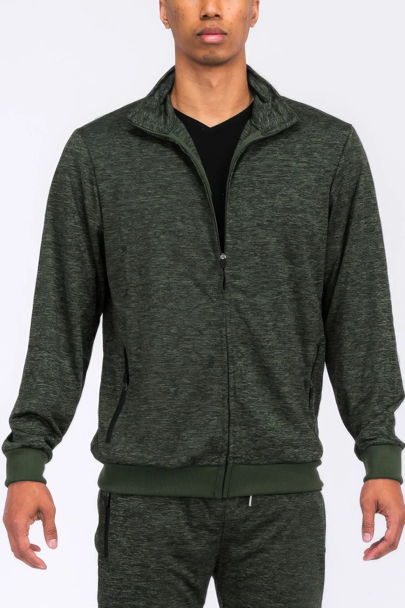 Men's Marbled Track Jacket