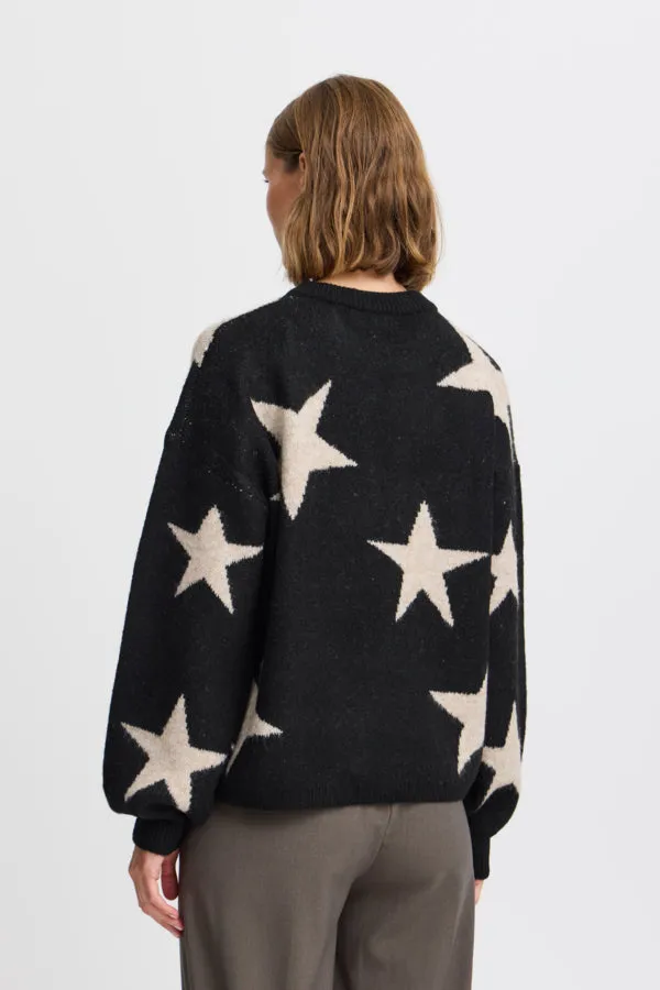 MINYA Starry Monochrome Jumper