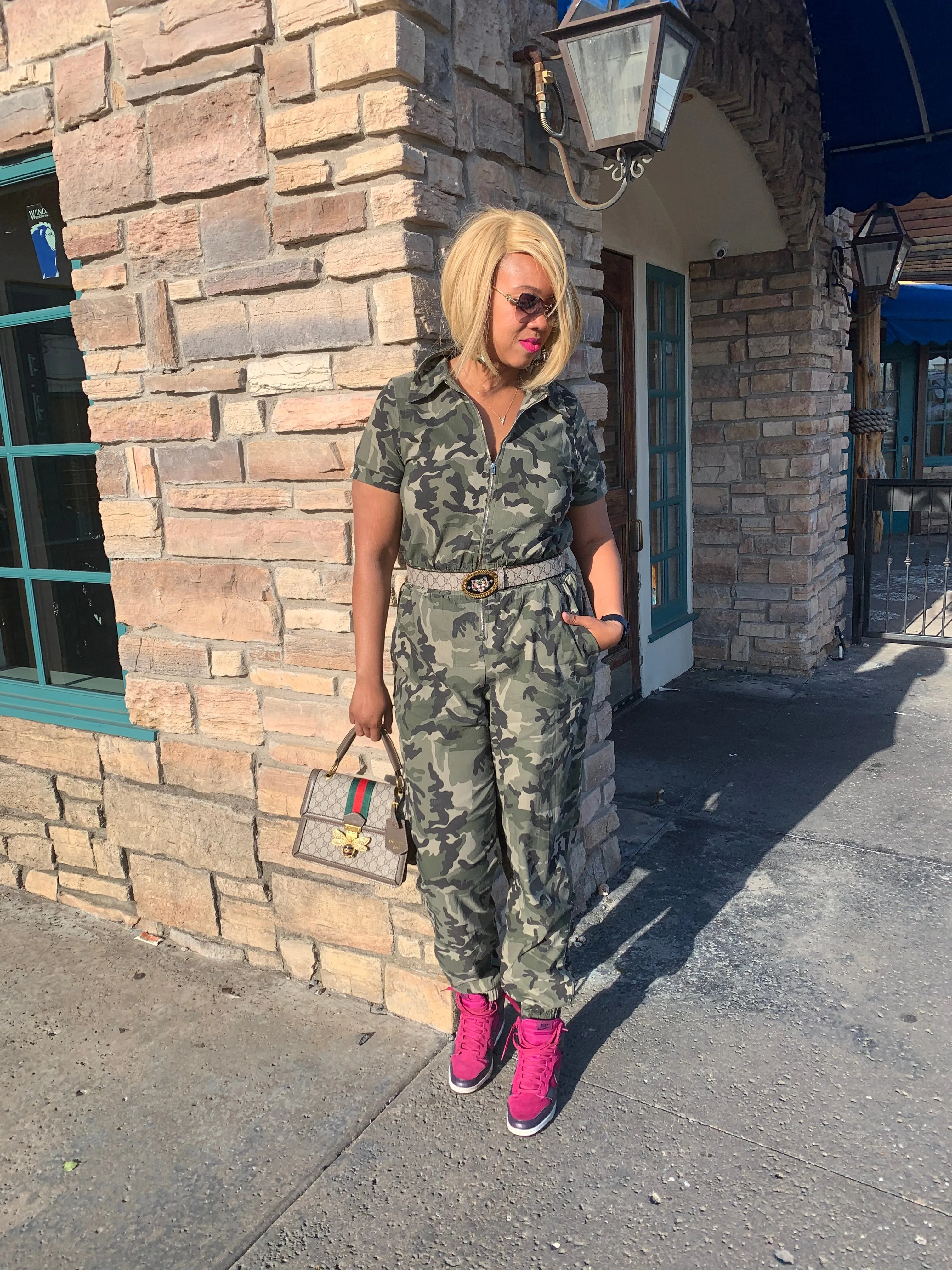 **Sale** Camouflage Jumpsuit