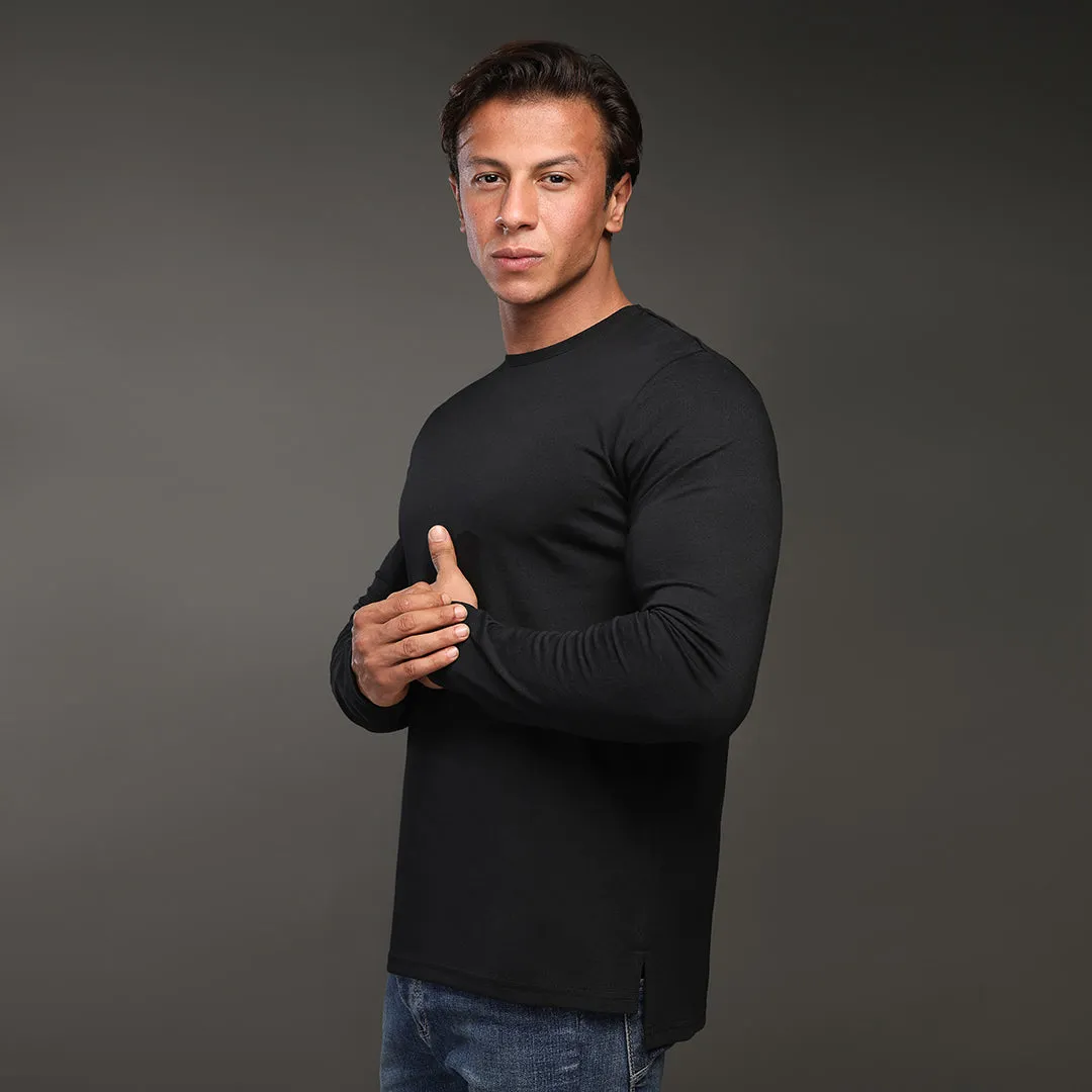 Split Long Sleeve T-Shirt