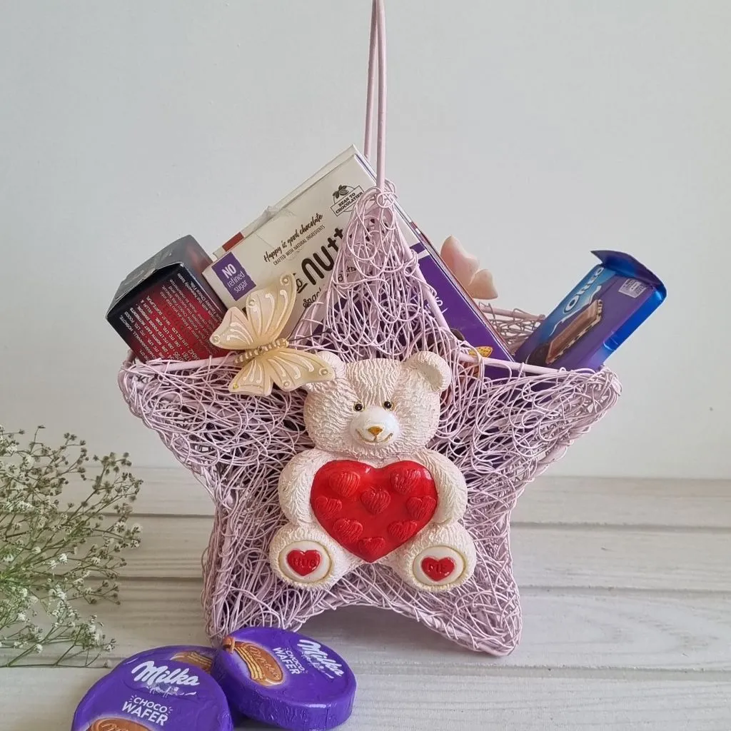 Starry-Night Basket
