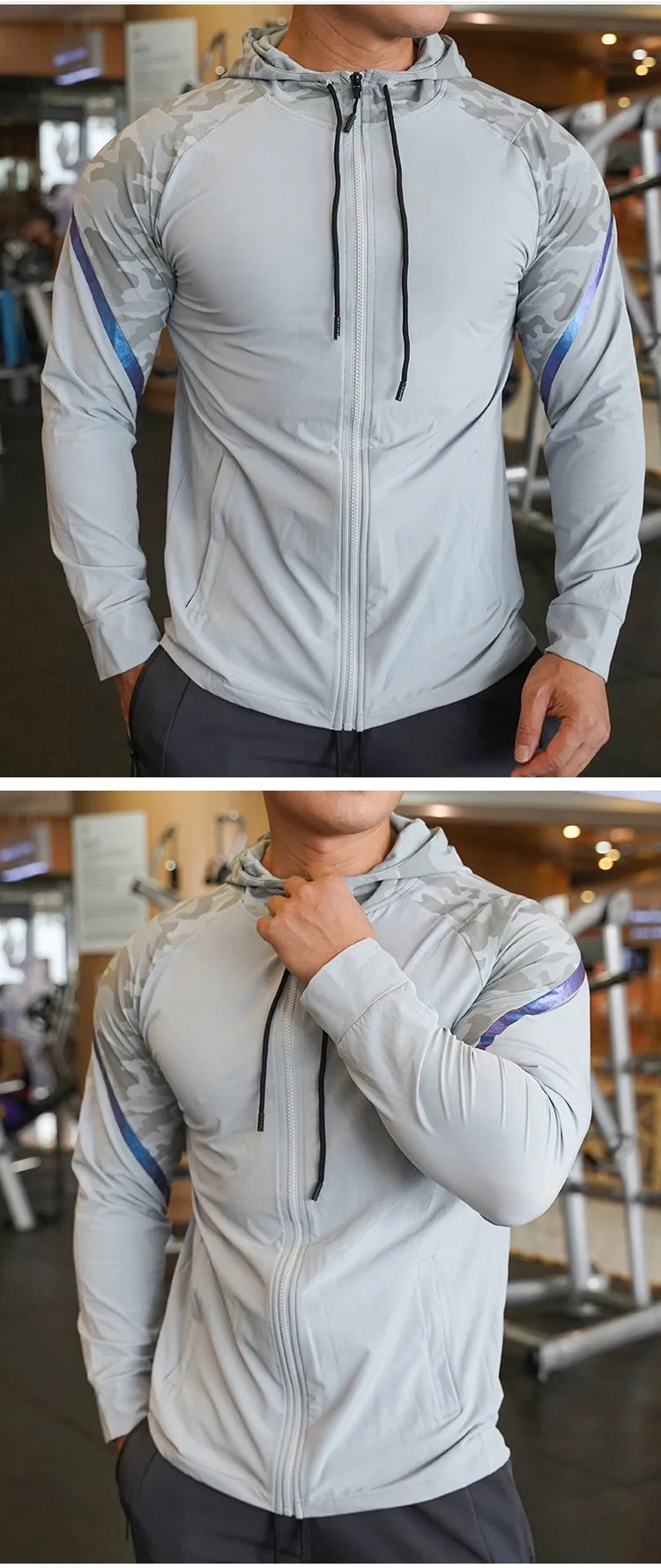 Swag Camo Reflective Hoodie