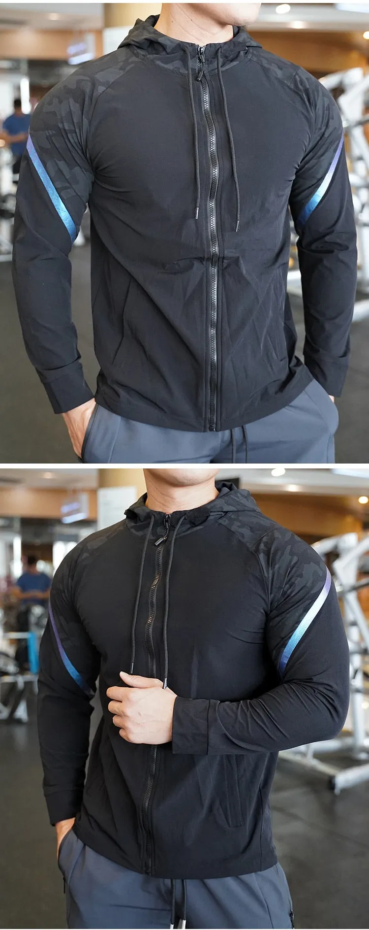 Swag Camo Reflective Hoodie