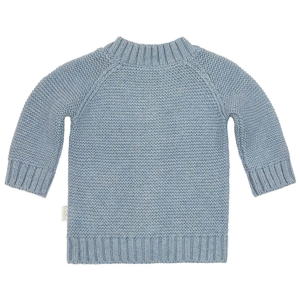 Toshi Organic Cardigan - Andy / Storm