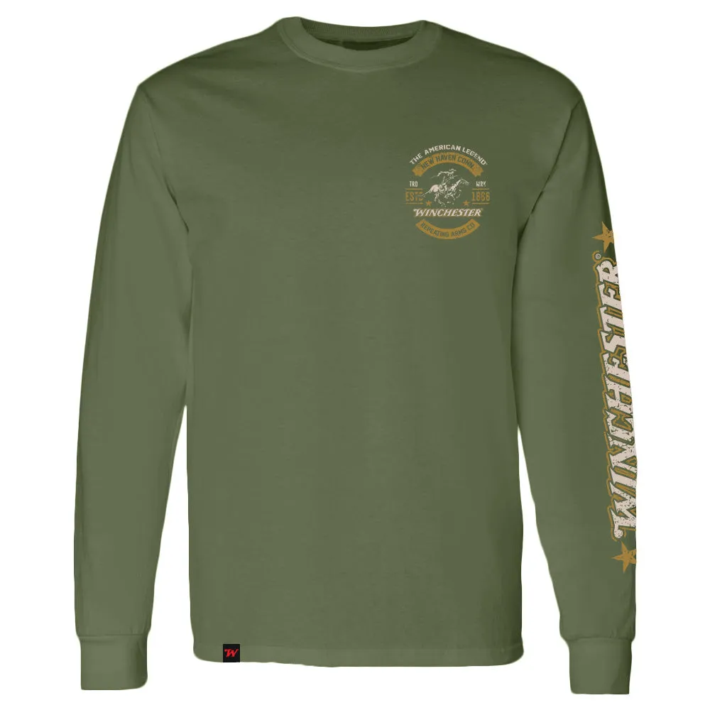 Winchester Pro - The American Rider - Long Sleeve T-Shirt