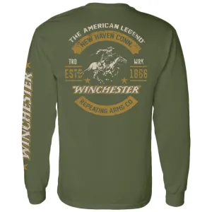 Winchester Pro - The American Rider - Long Sleeve T-Shirt