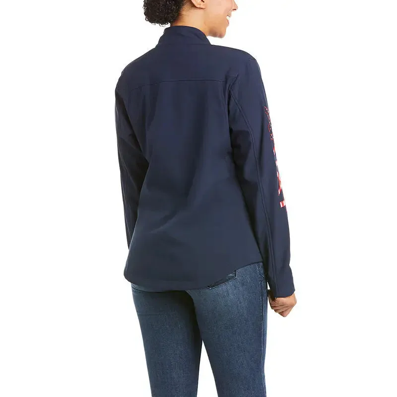 Women’s Ariat New Team Softshell Jacket – Stylish, Weather-Resistant & Versatile