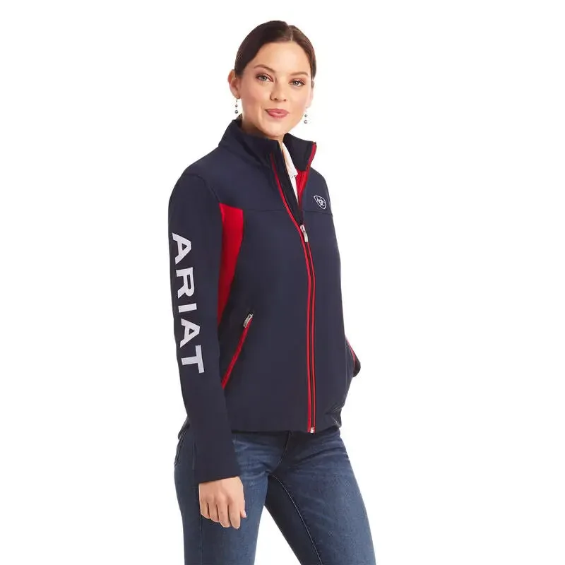Women’s Ariat New Team Softshell Jacket – Stylish, Weather-Resistant & Versatile